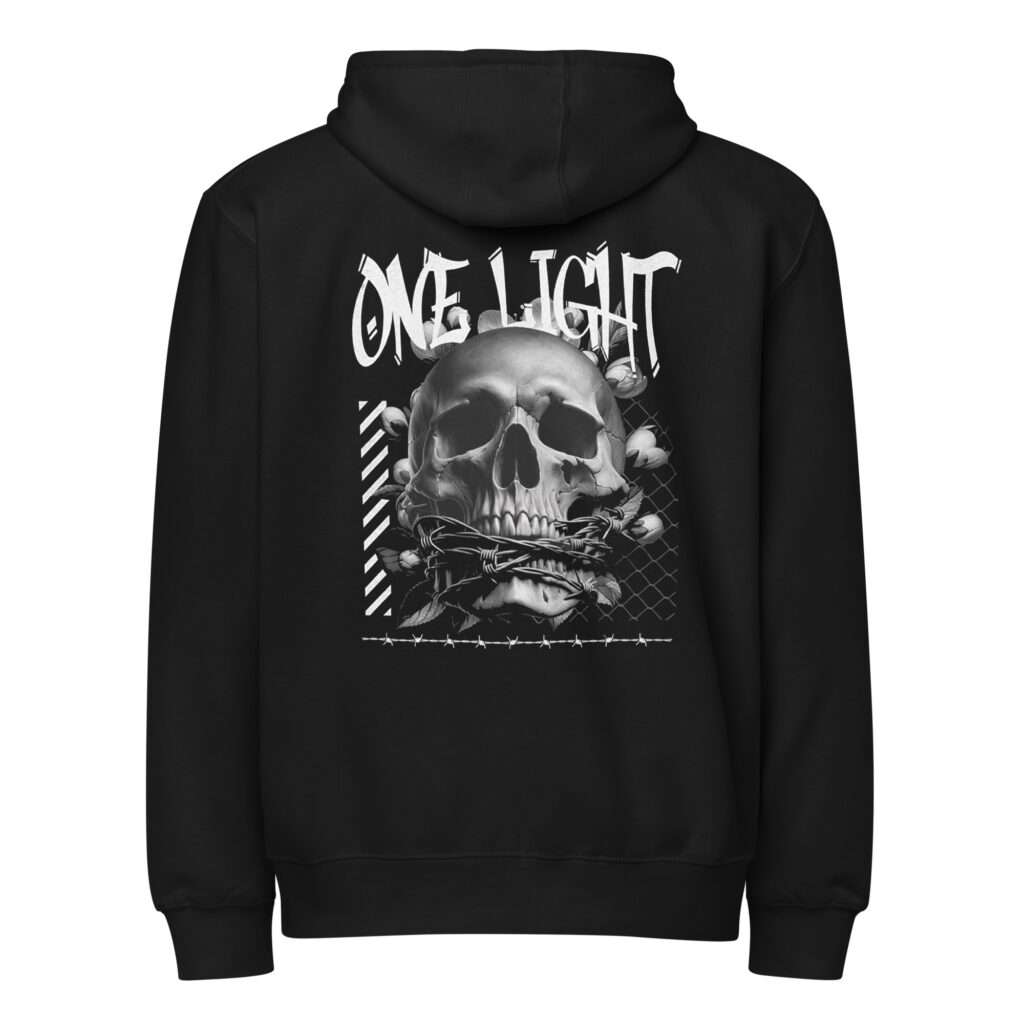 Alaskan Avenger Zip Hoodie Front/Back