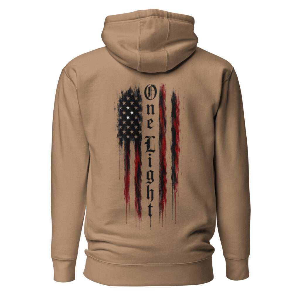 Unisex Hoodie RWB Flag