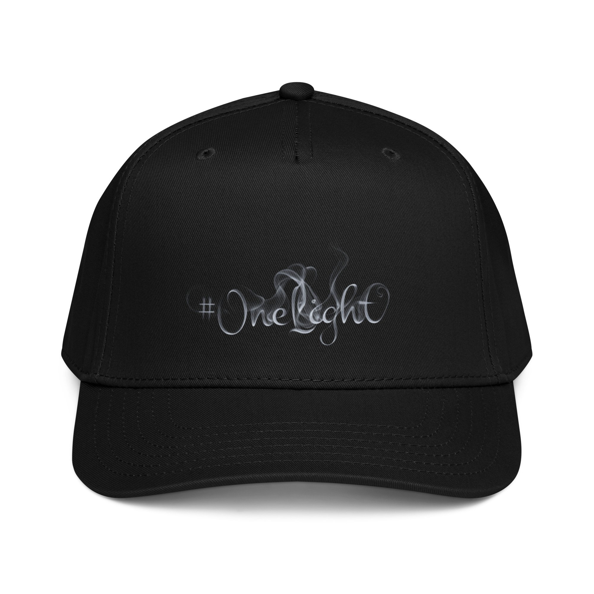 One Light 5-Panel Cap – Black Structured Snapback | Alaskan Avenger - Image 4