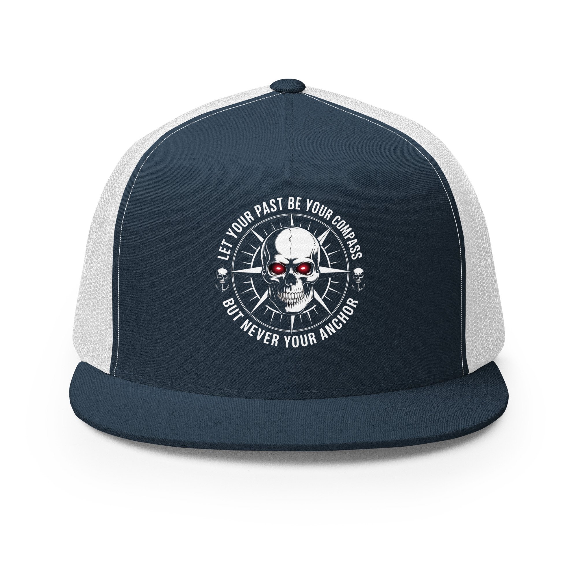 Compass Trucker Cap – Black Structured Snapback | Alaskan Avenger - Image 13