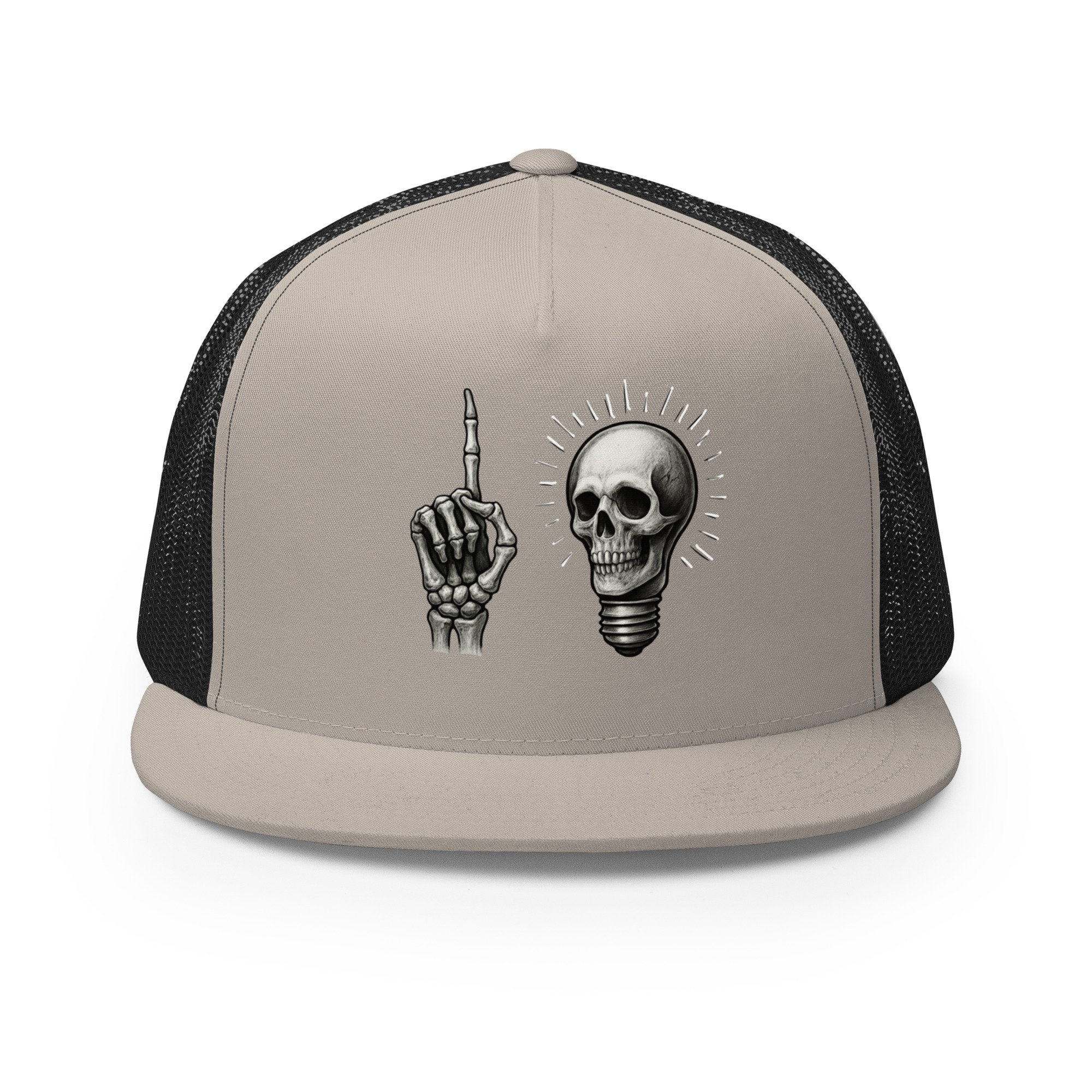 Skeleton Skull Trucker Cap | Alaskan Avenger Official Gear - Image 13