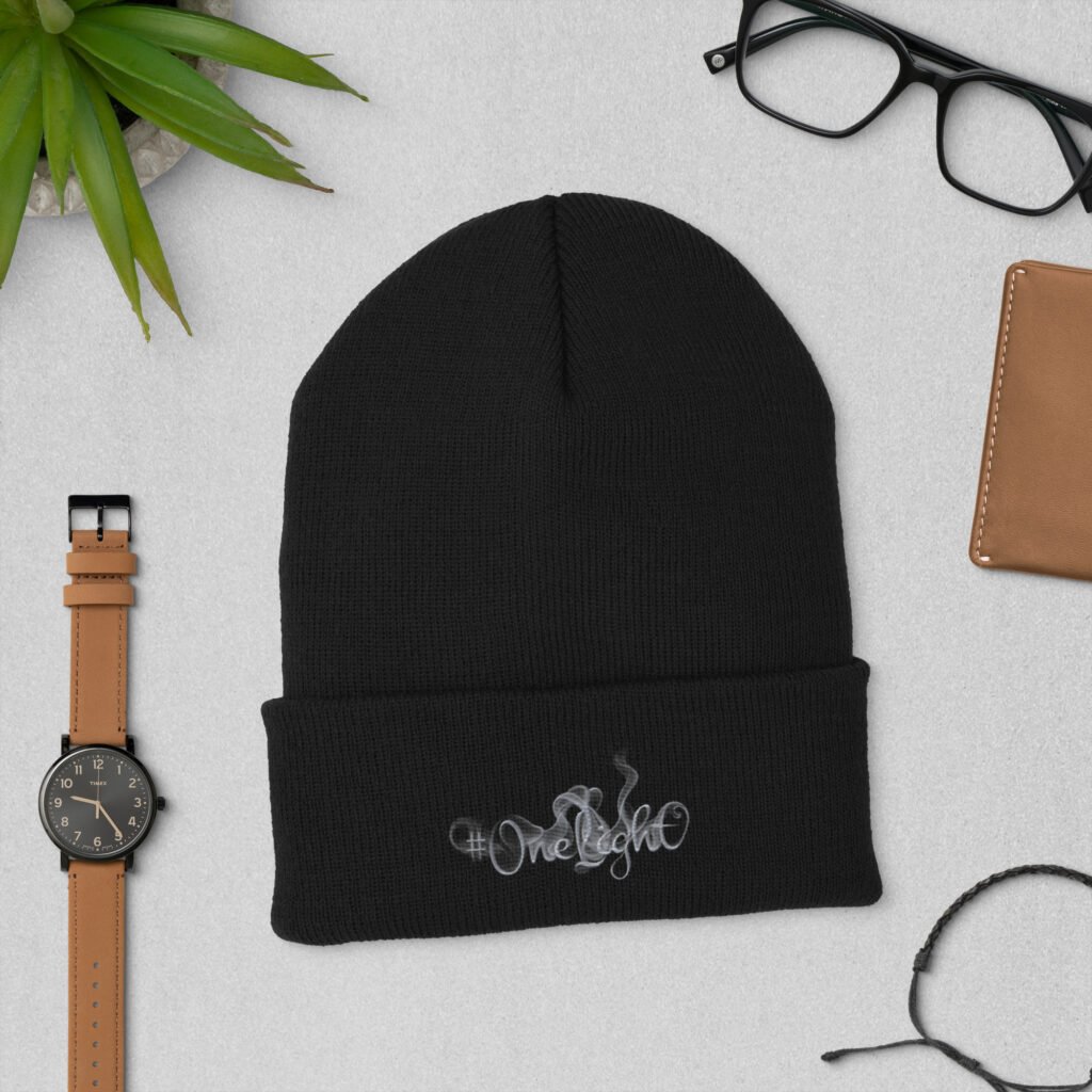 One Light Beanie – Black Unisex Knit Beanie | Alaskan Avenger