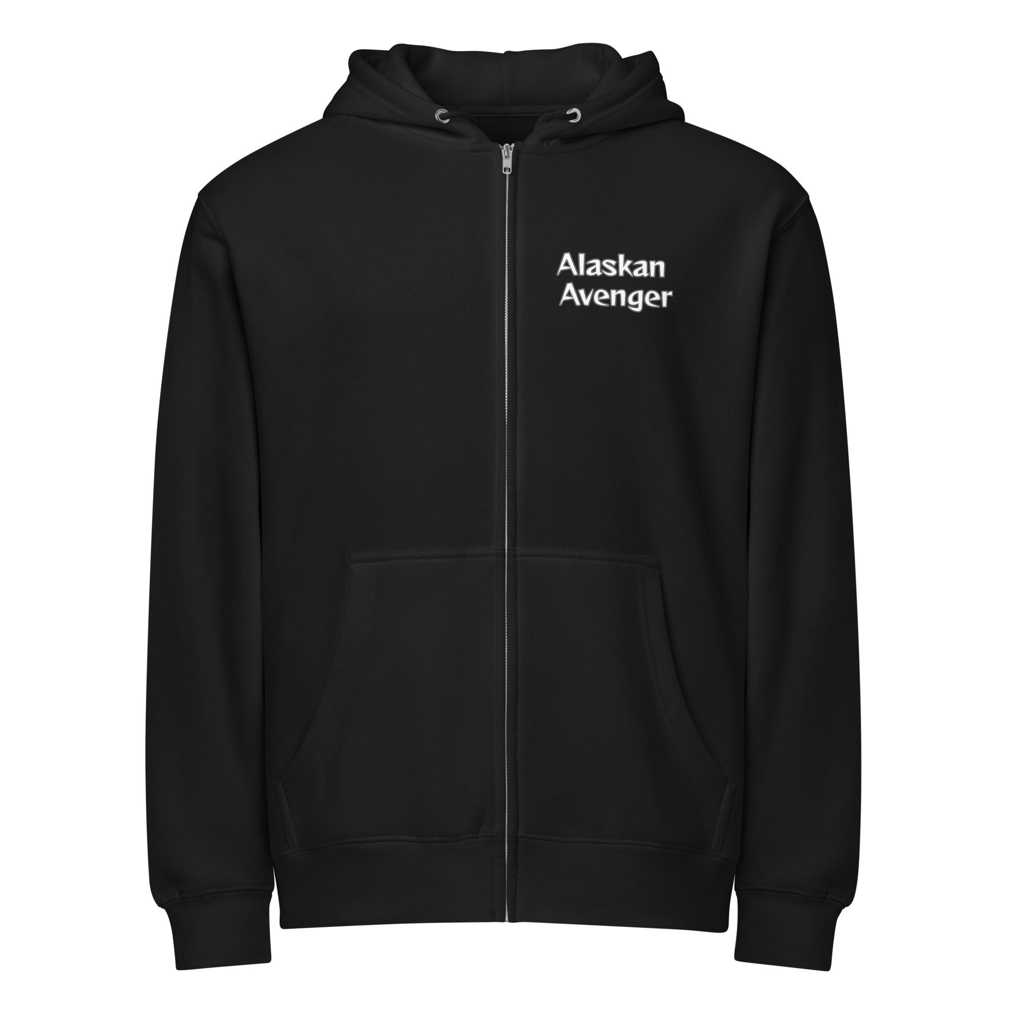 Alaskan Avenger Zip Hoodie Front/Back - Image 5