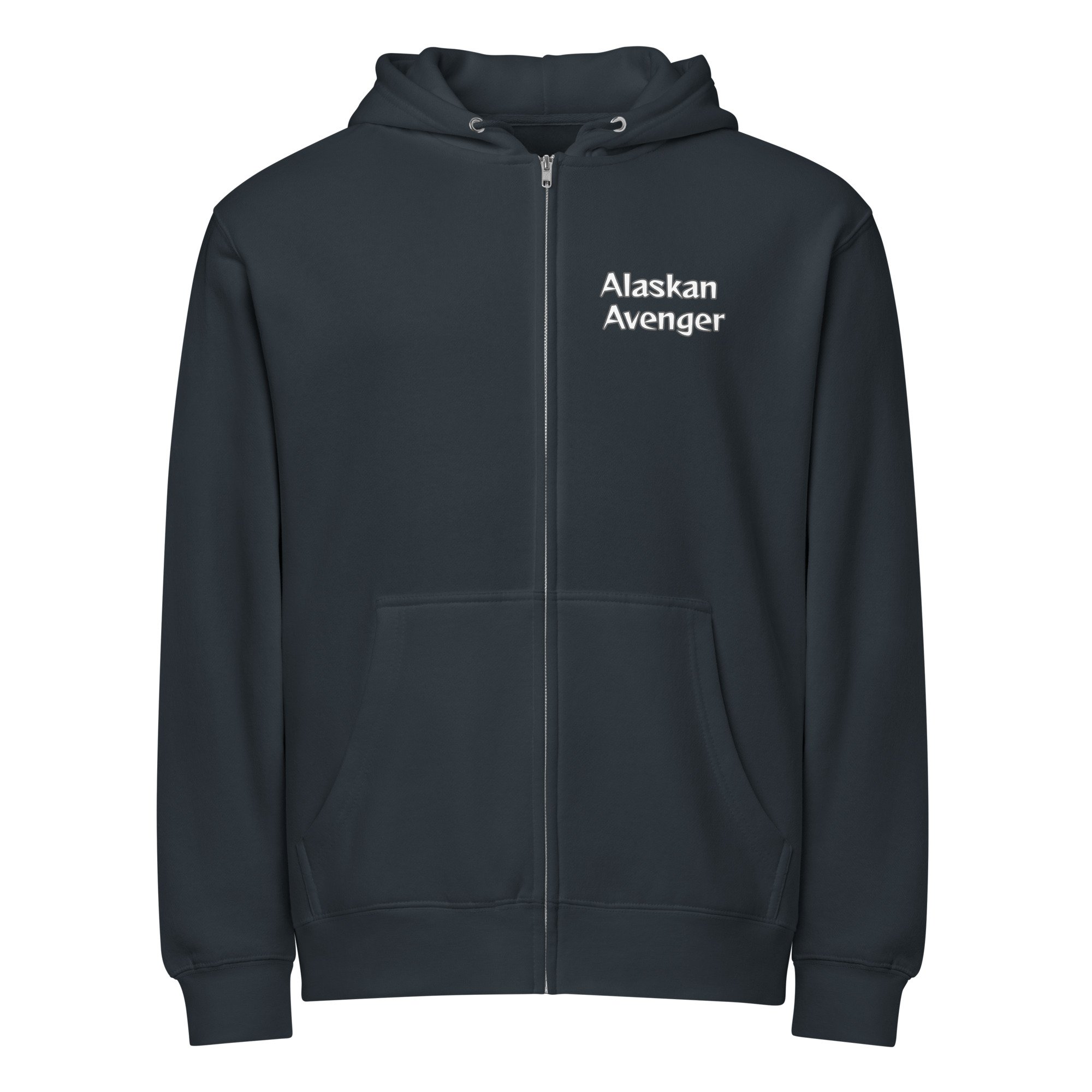 Alaskan Avenger Zip Hoodie Front/Back - Image 7