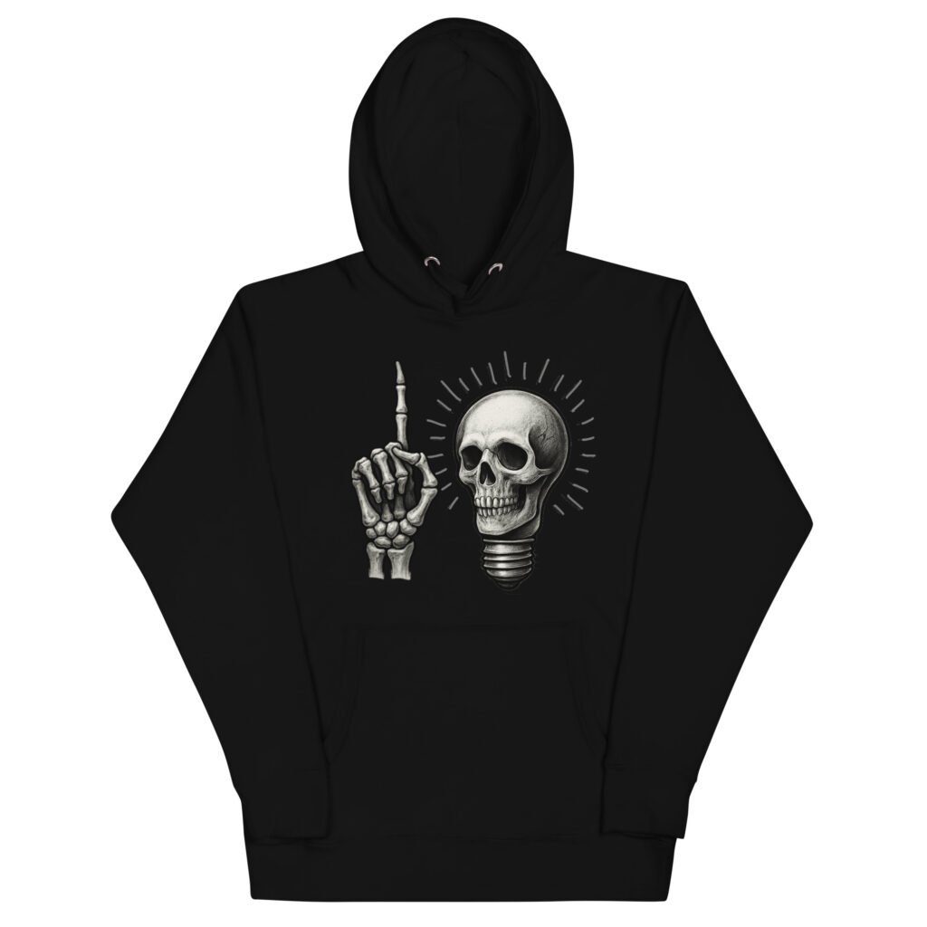 Alaskan Avenger Skeleton Skull Hoodie